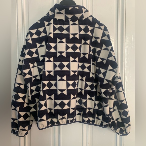 The Great X Eddie Bauer The Fleece 1/4 Zip Mock Neck Sweater SZ XL - Picture 5 of 7